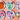 Abstract Faces Set of 6 Drink Coasters